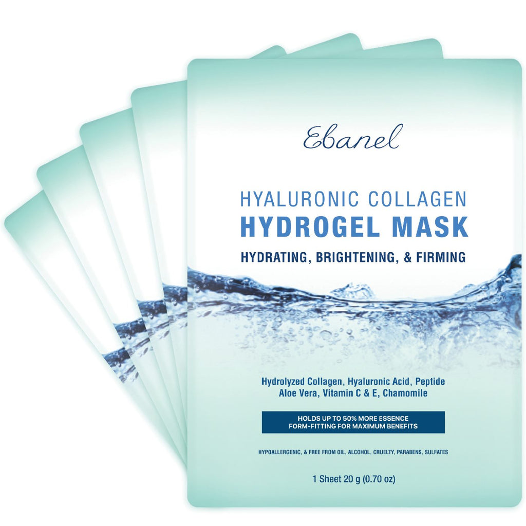 Ebanel Hyaluronic Collagen Hydrogel Mask 5 pack