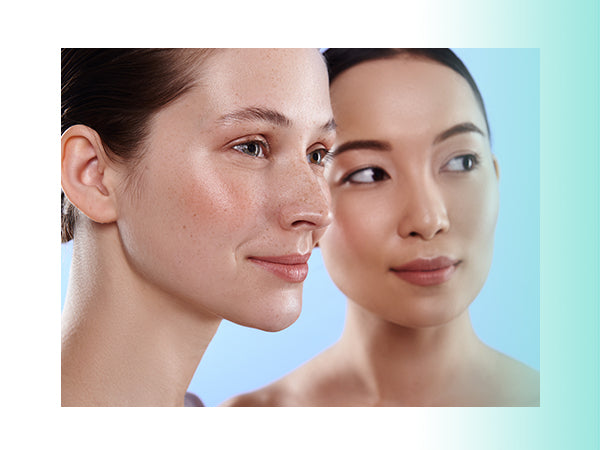 Two Women with Glowing Skin