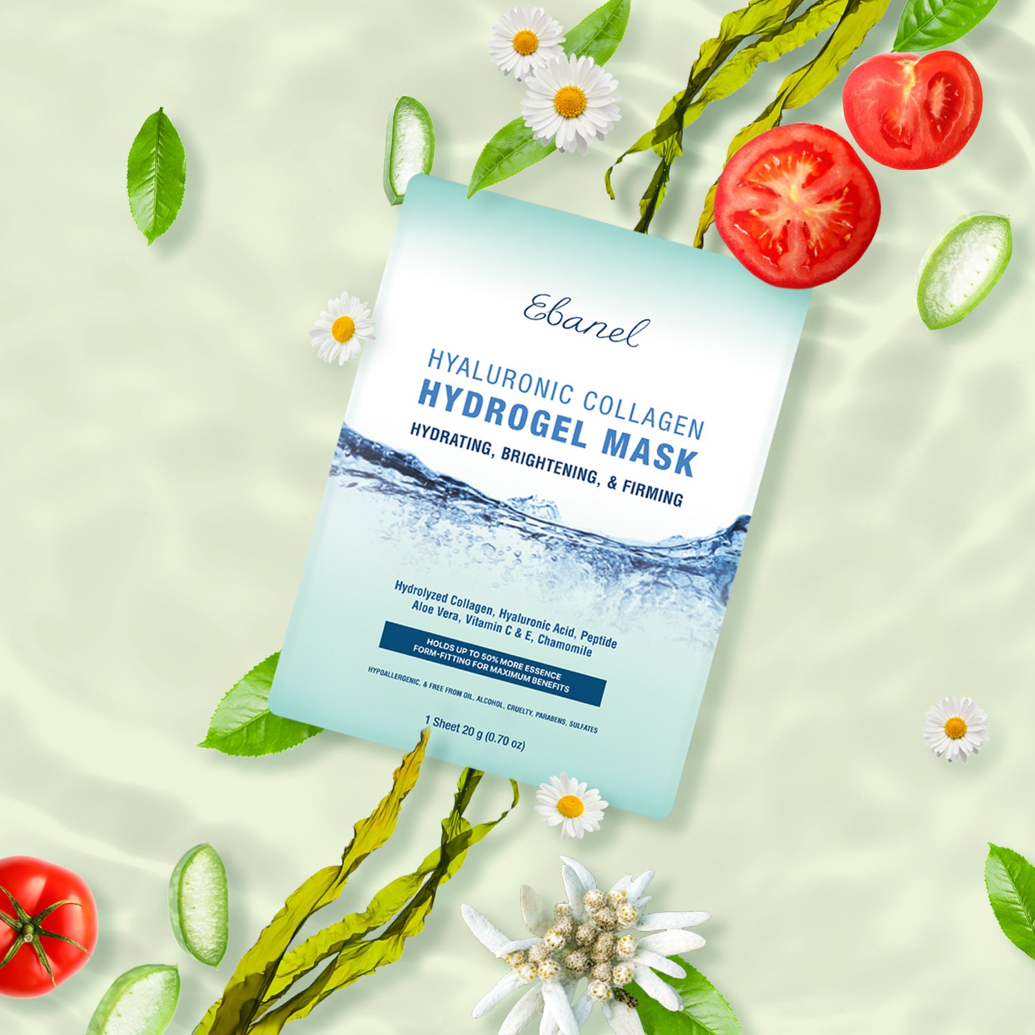 Hyaluronic Collagen Hydrogel Mask (5 Sheets)