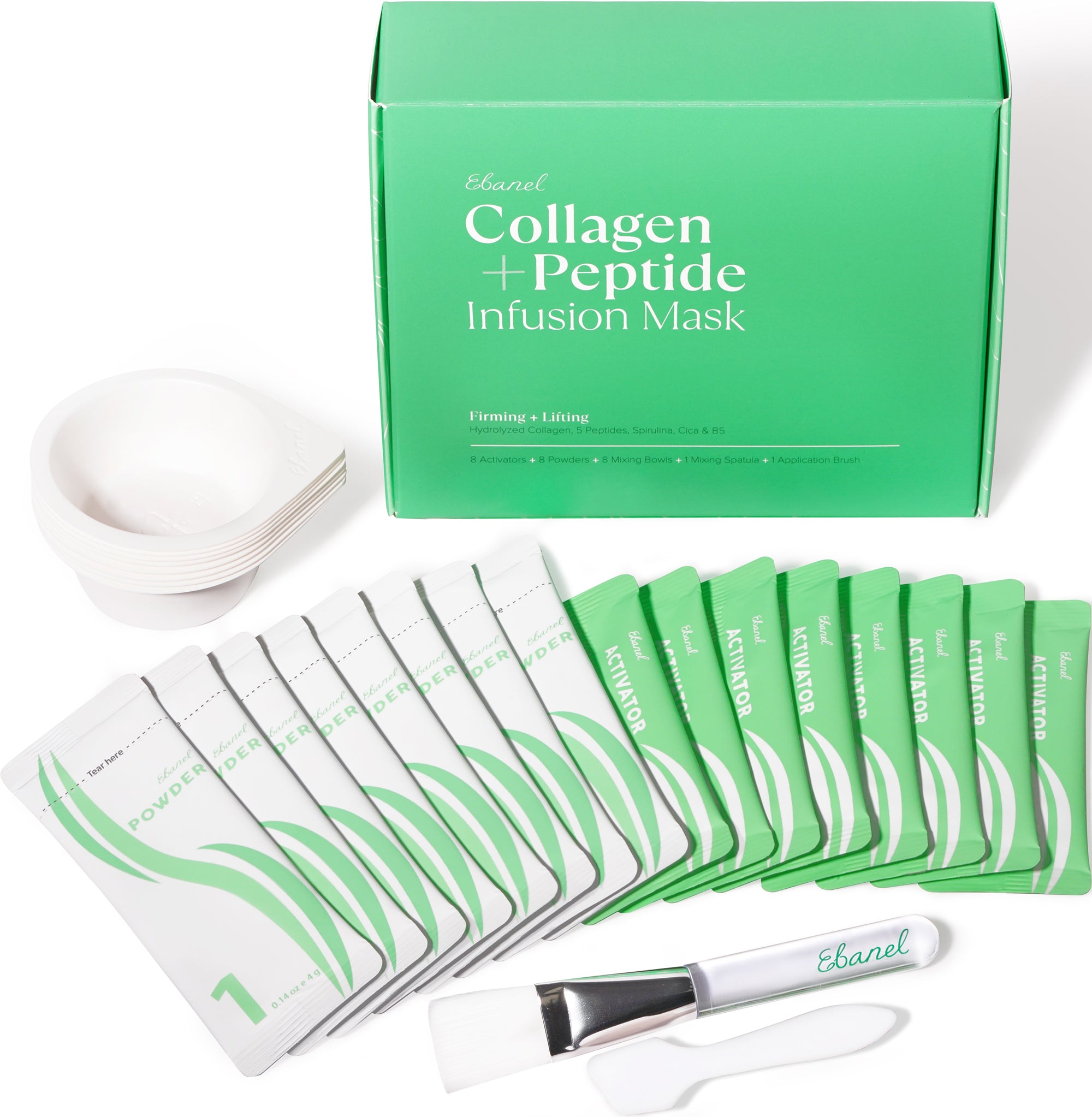 Collagen + Peptide Infusion Mask (8-Pack)