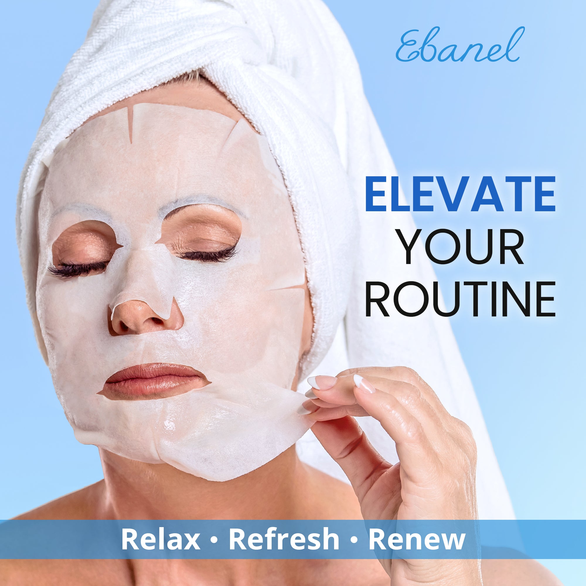 Hyaluronic Collagen Sheet Mask Pack (10 Sheets)