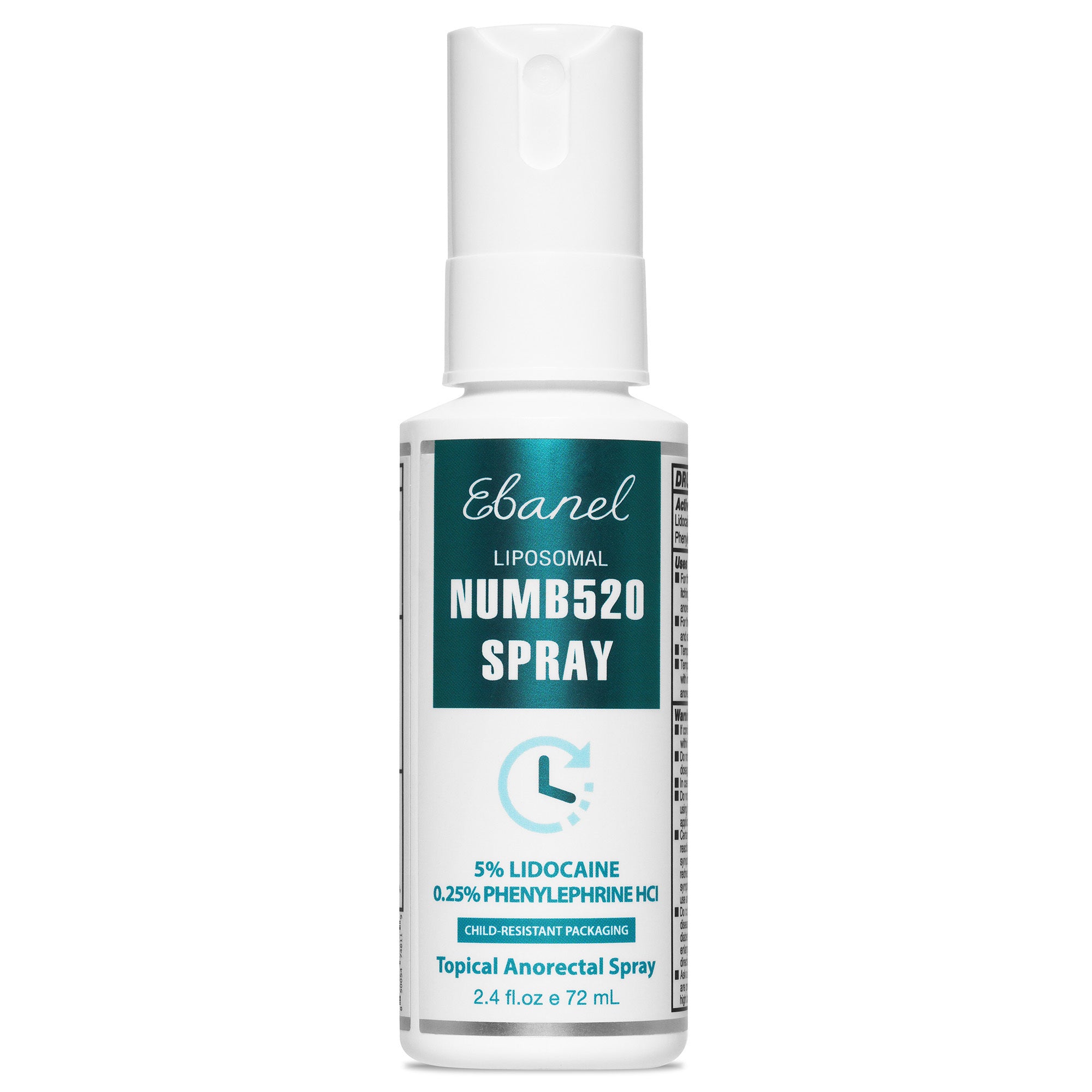 Numb 520 Spray | Lidocaine | Phenylephrine HCl | Ebanel®