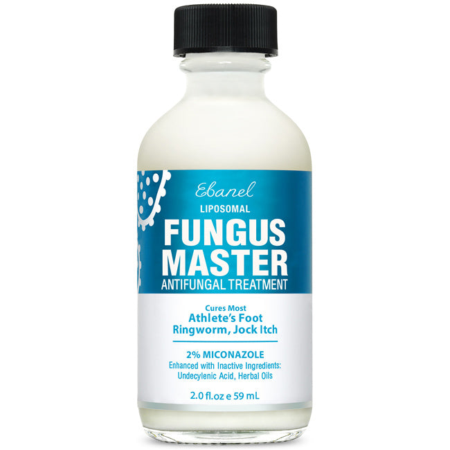 Fungus Master Anti Fungal Treatment 2.0 fl oz. 2% Miconazole. Cures most Athlete's foot, ringworm, jock itch