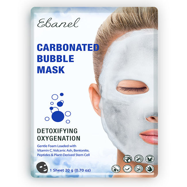 Carbonated bubble mask